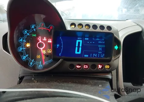 2012 Chevrolet Sonic 2Lt z USA, uszkodzony, nr VIN 1G1JC6SH1C4223431